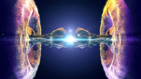 Color Particles - Intro Stock Footage 8655468