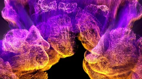 Color Particles - Swipe Stock Footage 8655217