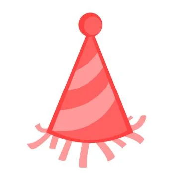 Color Party Hat Stock Illustration
