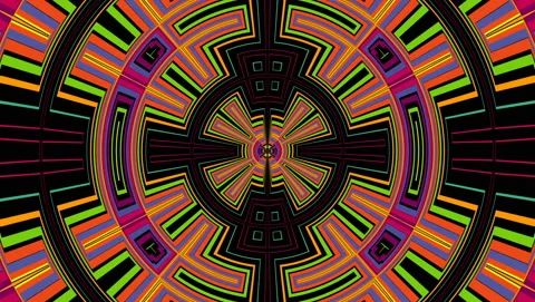 Color Pattern 4K 03 Stock Footage 95682034