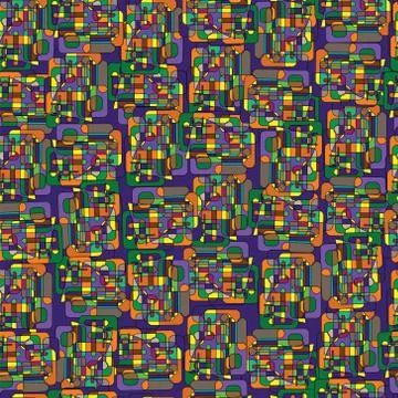 Color pattern Stock Illustration