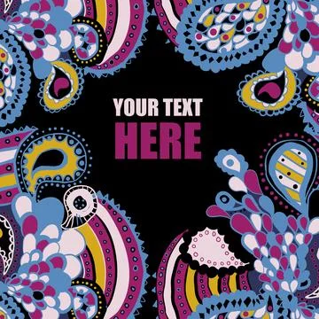 Color pattern Stock Illustration