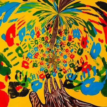 Color pattern Stock Illustration
