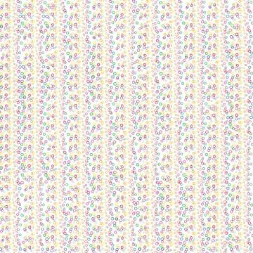 Color pattern with polka dots. Vector illustration. Stock Illustration