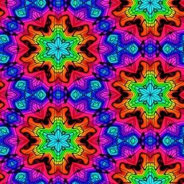 Color pattern seamless generated texture Stock Illustration