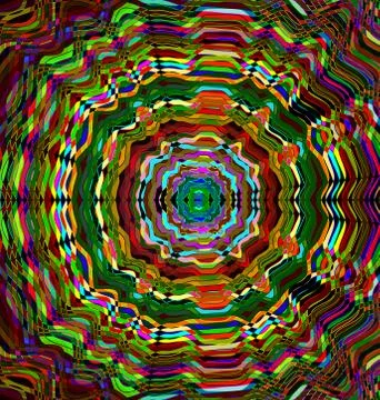 Color patterned abstract Stock Illustration