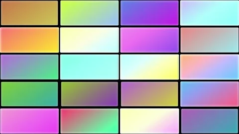 Color patterns in 4k resolution showcasing vibrant shades and textures Stock Footage 331235454