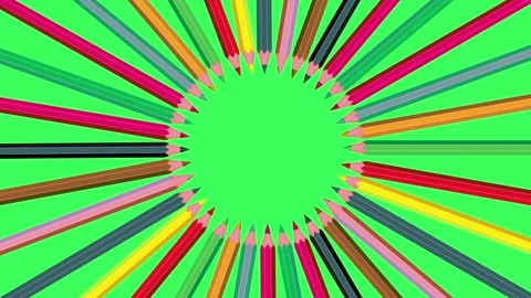 Color pencil animation4 Stock Footage 276741113