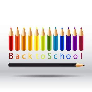 Color pencil Stock Illustration