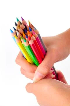 Color pencil Stock Photos