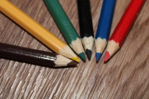 Color pencil Stock Photos