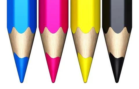 Color pencils イラスト素材