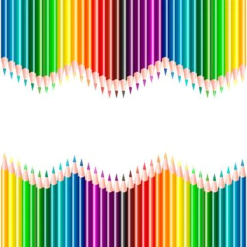 Color pencils Stock Illustration