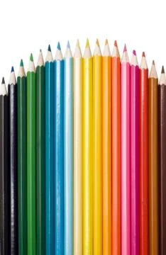 Color pencils Stock Photos