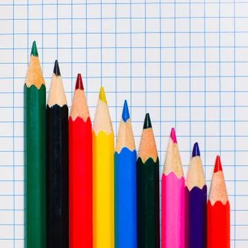 Color pencils 스톡 사진