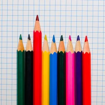 Color pencils 스톡 사진