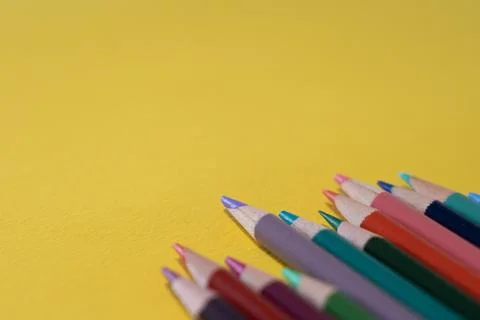 Color pencils Stock Photos