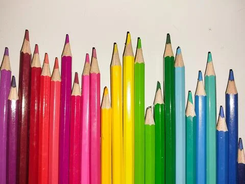 Color pencils Stock Photos