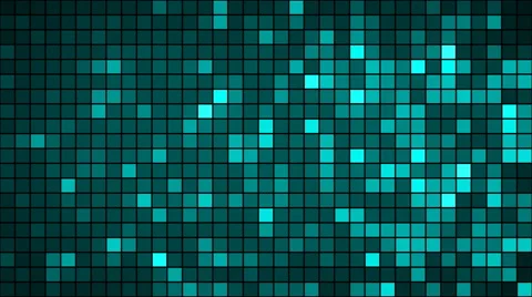 Color Pixel Waves Stock Footage 44194722