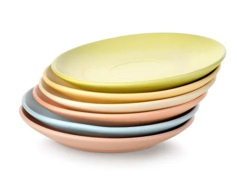Color plates Stock Photos