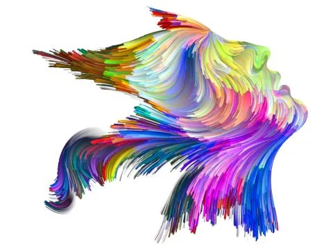 Color Profile Stock Illustration