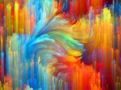 Color Propagation Stock Illustration