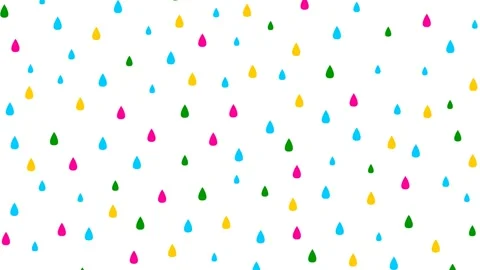 Color rain white Stock Footage 252370281