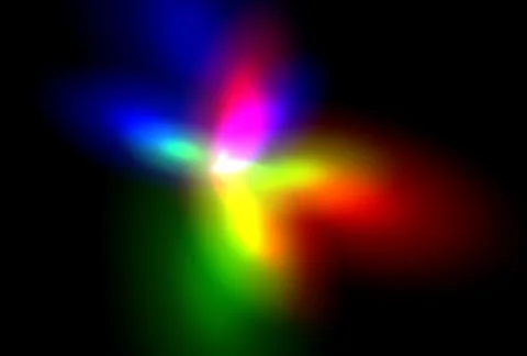 Color rainbow Stock Footage 1030328