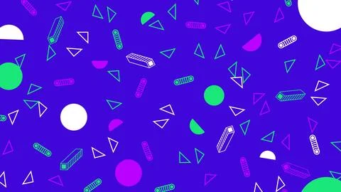 Color Random Seamless Pattern Background Stock Photos