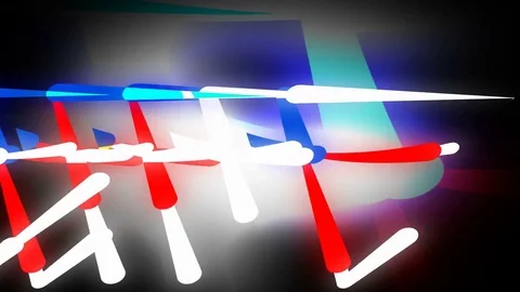 Color Rays 4K 01 Stock Footage