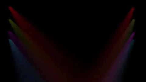 Color rays move up and down Stock Footage 308978707