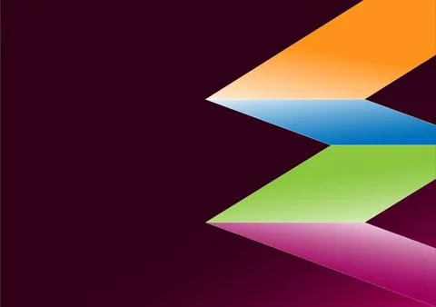 Color rectangle background Stock Illustration