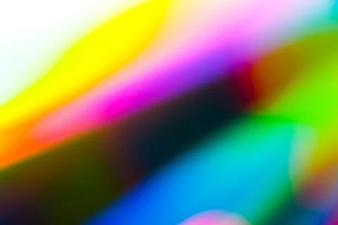 Color reflection on disc Illustrazione stock