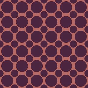 Color repeating halftone dot pattern background template - vector design Stock Illustration