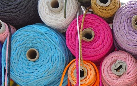 Color ropes Stock Photos