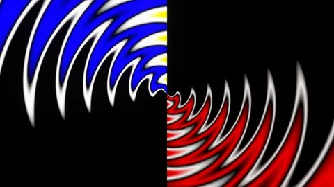 Color rotating abstraction VJ Loop Stock Footage 173535901
