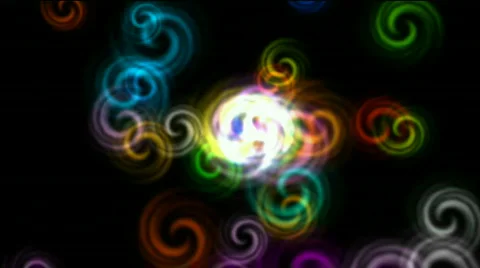 Color rotation fancy pattern. 스톡 동영상 776509