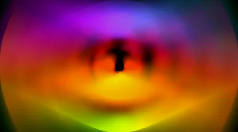 Color round laser,disco light rays,computer CD pattern.Spectroscopy,chromatograp Video stock 797806