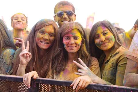 Color Up Run Stock Photos