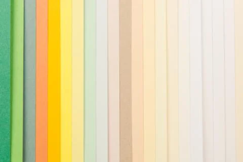 Color samples paper background Stock Photos