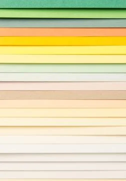 Color samples paper background Stock Photos