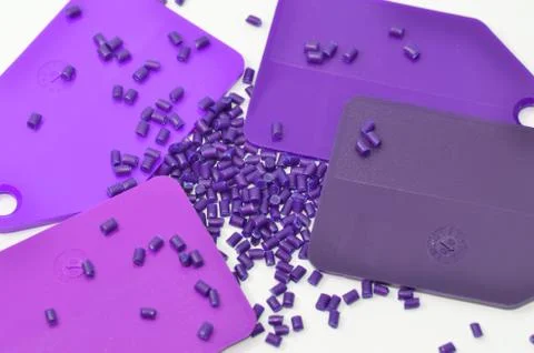 Color samples with  Foto stock