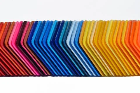 Color samples Stock Photos