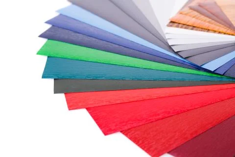 Color samples Stock Photos