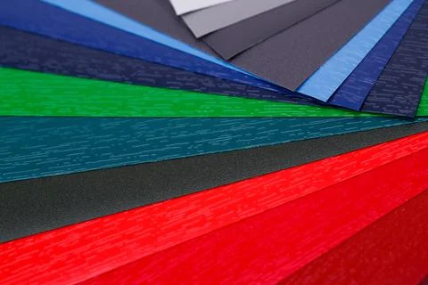 Color samples Stock Photos