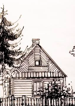 Color samples for selection with house plan on background Stock Photos