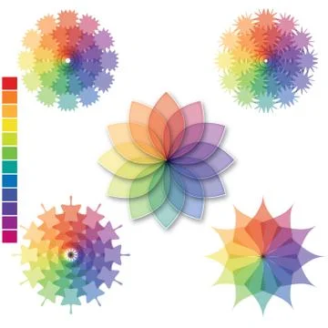 Color scale 01 Stock Illustration