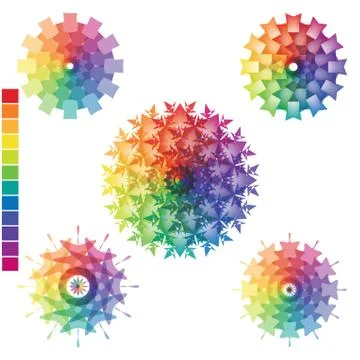Color scale 03 Stock Illustration