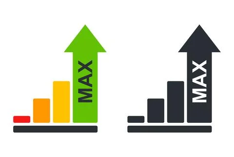 Color scale max. Stock Illustration