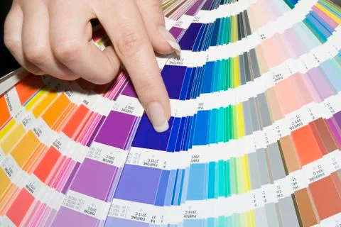 Color scale Stock Photos